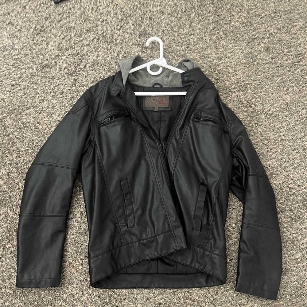 Leather jacket